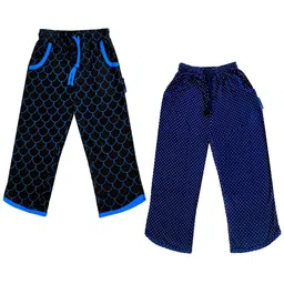 IndiWeaves Girls Pack of 2 Mid-Rise Cotton Printed Capris-picture-34