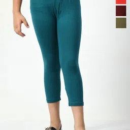 BAESD Girls Pack Of 4 Skinny Fit Capris-picture-37