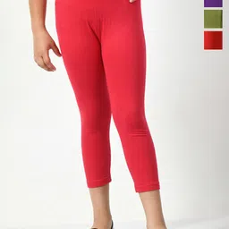 BAESD Girls Pack Of 4 Regular Fit Capris-picture-26