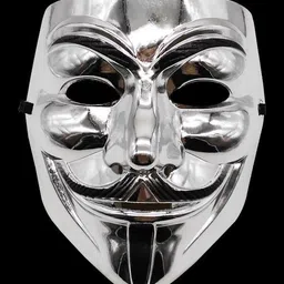 aaru singh silver color vendetta mask pack of 2 Decorative Mask-picture-16