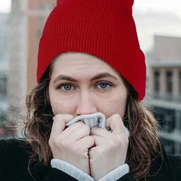 EL REGALO Solid Wool Beanie image 1