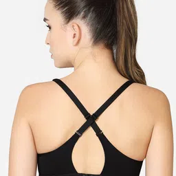 VStar Medium Coverage Non Padded All Day Comfort Seamless Sports Bra image 2