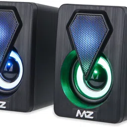 MZ X311 (DESKTOP SPEAKER) 2.0 Colorful Digital Speaker with RGB LED 6 W Laptop/Desktop Speaker image 3