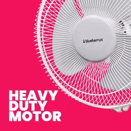 blueberry's OZON12_White with 3 Year Warranty Ultra High Speed 300 mm Wall Fan image 3
