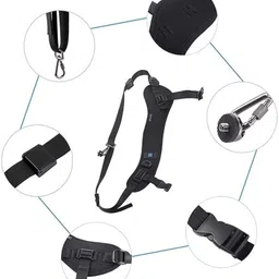 Zonkar New f1 Universal Adjustable Rapid SLR DSLR Camera Shoulder Neck Strap Belt Sling Strap image 2