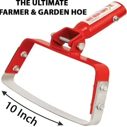 global nature agro Manual Weeder-1Pc Hoe-10 inch with Super Carbon Steel Blade Garden Tool Kit-picture-14