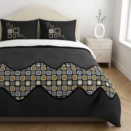 skihomes Cotton King Flat 180 TC Solid Bedsheet image 2