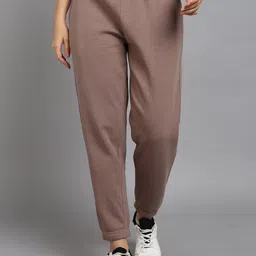 alan jones Women Solid Beige Track Pants-picture-23