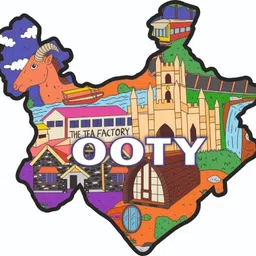 sihan handicrafts Kitchen Fridge Magnet / Door Magnet OOTY Fridge Magnet Pack of 1-picture-16