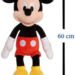 avs Soft mickey mouse Toy Stuffed Animal Cute Toy for Kids (Red)- 60 cm image 3