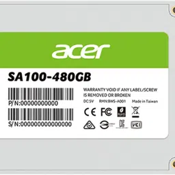 Acer SA100 480 GB Laptop Green, White SATA Internal Solid State Drive (SSD) (SA100) image 3