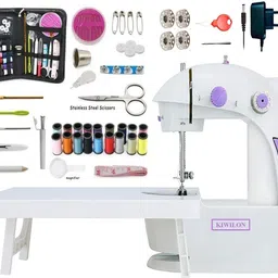 kiwilon 2025 mini sewing machine |sewing machine with table | sewing machine electric Electric Sewing Machine-picture-13