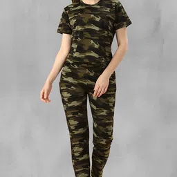 de trendz Solid Women Track Suit image 1