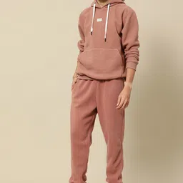 mr bowerbird Men Full Sleeve Solid Hooded Sweatshirt image 5