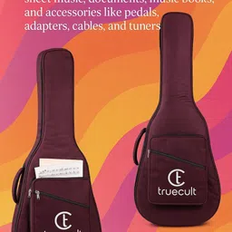 true cult 1680-AGB512-Wine Red Guitar Bag image 3