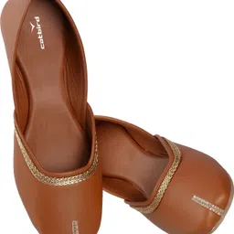 catbird Punjabi Ethnic| Elegant & Comfortable Mojari Jutis For Women image 5