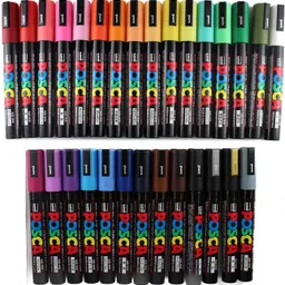 uni posca Paint Marker Pen, Fine Point(Pc-5M) image 2
