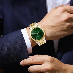 haxiwa H5 Double Toned Astrology Analog watch for men - money and health Analog Watch - For Men H5TTG3 image 5