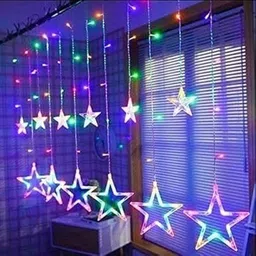 zestrum 137 LEDs 3 m Multicolor Flickering Star Rice Lights-picture-24