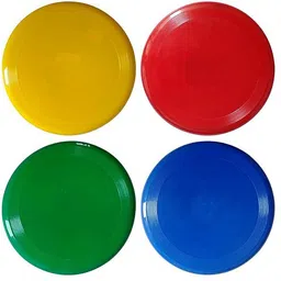 lowin sports Frisbee 10 Inch (Multicolour) for Kids and Adults Indoor and Outdoor Fun Games Plastic Sports Frisbee-picture-17