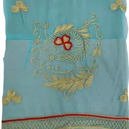 bhawani saree center Embroidered Semi Stitched Rajasthani Poshak image 4