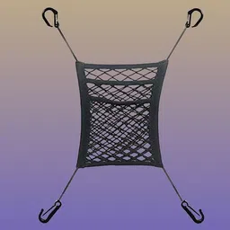 zilara 3-Layer Car Mesh Organizer, Seat Back Net Bag, Automotive Seat Back Organizers, Car Multi Pocket-picture-12