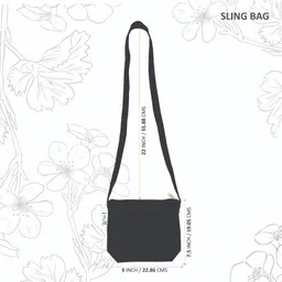 vantagekart Multicolor Women Sling Bag Sling bag Beige & Black set of 2 image 5