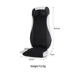 Croma Back & Neck Massager (Heat Function, Black) image 3