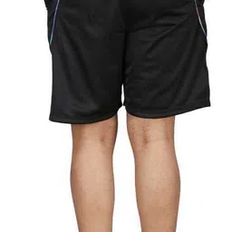 carltron Solid Men Black Regular Shorts image 2