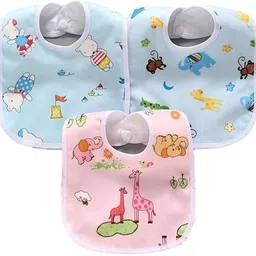 tinitot New Born Water Resistant-Premium Super Soft Cotton Daily Use bibs-picture-10