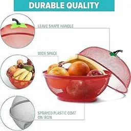 zojed FRUIT BASKET Iron Fruit & Vegetable Basket image 3