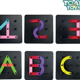 toad toys Alpha numeric puzzle learning toys image 5