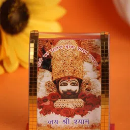 divcoll Divine Khatu Shyam Ji Decorative Idol for Pooja Room & Mandir Decor Decorative Showpiece - 9 cm-picture-11