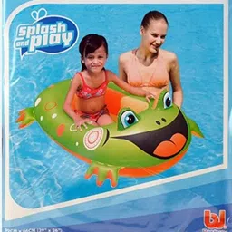 kindertales Bestway 34085 Frog and(IND*96012) Inflatable Boat Inflatable Swimming Safety Tube-picture-11