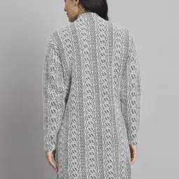 ewools Wool Blend Embellished Coat For Women image 2