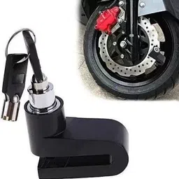 jetnix Motorcycle Lock Security Bicycle Motorbike Disc Brake Lock Protection DISC Lock Heavy Steel Disc Break Security Lock Disc Lock For Royal Enfield 350 Disc Lock image 3
