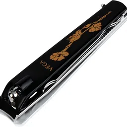 vega Large Nail Clipper Cutter Stainless Steel with Smooth Edges 1PC(LNCB-03) image 2