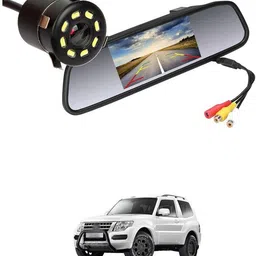 lovmoto 4.3 TFT LCD Car Rear View Mirror Monitor Kit With Reverse Reversing Camera s157 4.3 TFT LCD Car Rear View Mirror Monitor Kit With Reverse Reversing Camera s157 Parking Sensor image 1