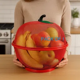 zashvi FRUITE BASKET Iron Fruit & Vegetable Basket-picture-29