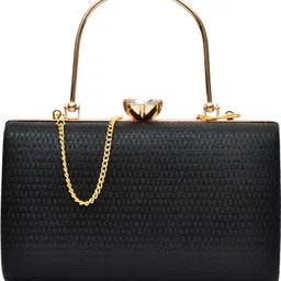 for the beautiful you Party Black Clutch image 5