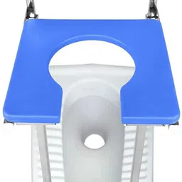 Stainless Steel Wall Mounted Commode Chair for Indian Toilet Foldable Commode Chair-image-16
