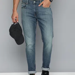 levi's 512 Men Tapered Fit Mid Rise Blue Jeans-picture-24