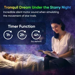siftaro 13-in-1 Galaxy Star Projector with 13 Films & Rotation Night Lamp image 5