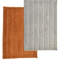 Hammer Home Set Of 2 Solid 350 GSM Microfiber Soft Regular Bath Rugs image 5