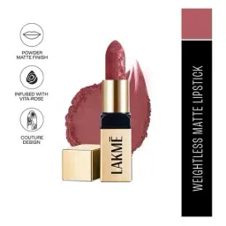 lakme Rouge Bloom Powder Matte Bullet - Nude Nectar image 1