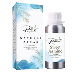 THE RUPAWAT Perfumery House Sweet Jasmine Natural & Alcohol-Free Attar - 100 ml-picture-23
