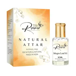 THE RUPAWAT Mogra Leaf 01 Perfumery House Natural & Alcohol Free Attar - 12 ml-image-30
