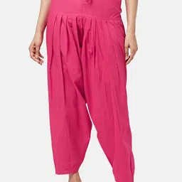 RANGMANCH BY PANTALOONS Women Cotton Loose-Fit Salwar-image-80