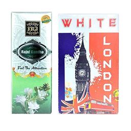 RAVIOUR LIFESTYLE Set Of 2 White London & Rajni Gandha Roll On Attar - 8 ml Each-picture-18