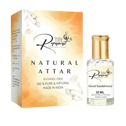 THE RUPAWAT Perfumery House Good Sandalwood 100% Natural & Pure Alcohol Free Attar - 12 ml-image-41